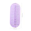 PartyKindom 3pcs Double Sided Nail Cleaning Brushes for Women Manicure Tools to Clean and Massage Enhance Hand Health and Circulation for Delicate Hands view 2
