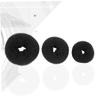 BATHVEVE 3pcs Hair Donut Bun Maker Bun Form Shaper for Women Effortless Chignon Styler for Dance view 3