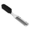 Beard Comb Set 5Pcs | Static Control & Smoothing Hair Styling Combs | ABS Nylon Rounded Teeth for Men/Women/Salon | Silver Color, Sturdy & Portable view 4