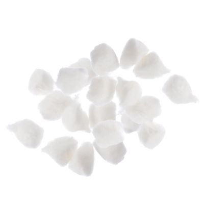 VALICLUD 10-Pack Cotton Balls 100% Pure Cotton Makeup Removal Wound Care Supplies for Home Use Soft Absorbent for Applications