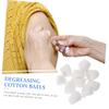 VALICLUD 10-Pack Cotton Balls 100% Pure Cotton Makeup Removal Wound Care Supplies for Home Use Soft Absorbent for Applications view 3
