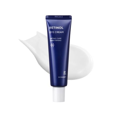 BONCEPT Retinol Eye Cream  Lifting Eye Treatment with Retinol & Bakuchiol, Reduces Fine Lines, Wrinkles, Dark Circles & Puffiness, 25ml, 0.84 fl. Oz.