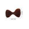 BIUDECO Bowknot Hair Bun Wig Extension for Women Cute Decorative Fake Hairpiece 1-Piece Adjustable Volume Hair Bun Clip for Girls for Casual or Formal Styling view 2