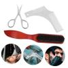 1 Set Beard Comb Portable Beard Kit Beard Brush Beard Grooming and Trimming Beard Accessories Wooden/1115 view 3