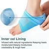 Moisturizing Socks,Moisturizing Heel Socks for Dry Cracked Feet Repair Treatment Overnight(Blue,OneSize) view 3