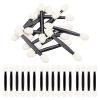 100pcs double head sponge nail, art painting multi-function eye shadow brush, portable makeup repair tool, portable travel eye shadow brush female makeup applicator view 1
