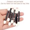 100pcs double head sponge nail, art painting multi-function eye shadow brush, portable makeup repair tool, portable travel eye shadow brush female makeup applicator view 4