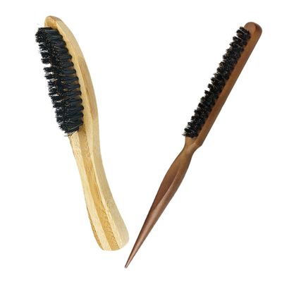 BATHVEVE Professional Barber Hair Beard Cleaning Brush Gentle Bristle for Men's Hair