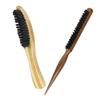BATHVEVE Professional Barber Hair Beard Cleaning Brush Gentle Bristle for Men's Hair view 1