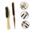 BATHVEVE Professional Barber Hair Beard Cleaning Brush Gentle Bristle for Men's Hair view 3