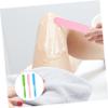 LOLIPPYY 3Pcs Silicone Wax Applicator Sticks for Hair Removal Non Stick Spatula with Long Handle Multi Color Waxing Tools for Home Salon Use Convenient Hair Removal view 2