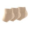 CALLARON 1 Pair Gel Heel Crack Socks Breathable Ankle Socks with Moisturizing Effect Comfortable Foot Care for Daily Wear Khaki view 2