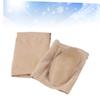 CALLARON 1 Pair Gel Heel Crack Socks Breathable Ankle Socks with Moisturizing Effect Comfortable Foot Care for Daily Wear Khaki view 4