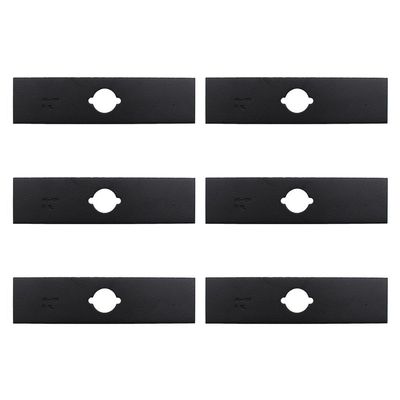 13940 Qty 6: 8" x 2" x 0.125" x 1" Edger Blade Fits Universal Products