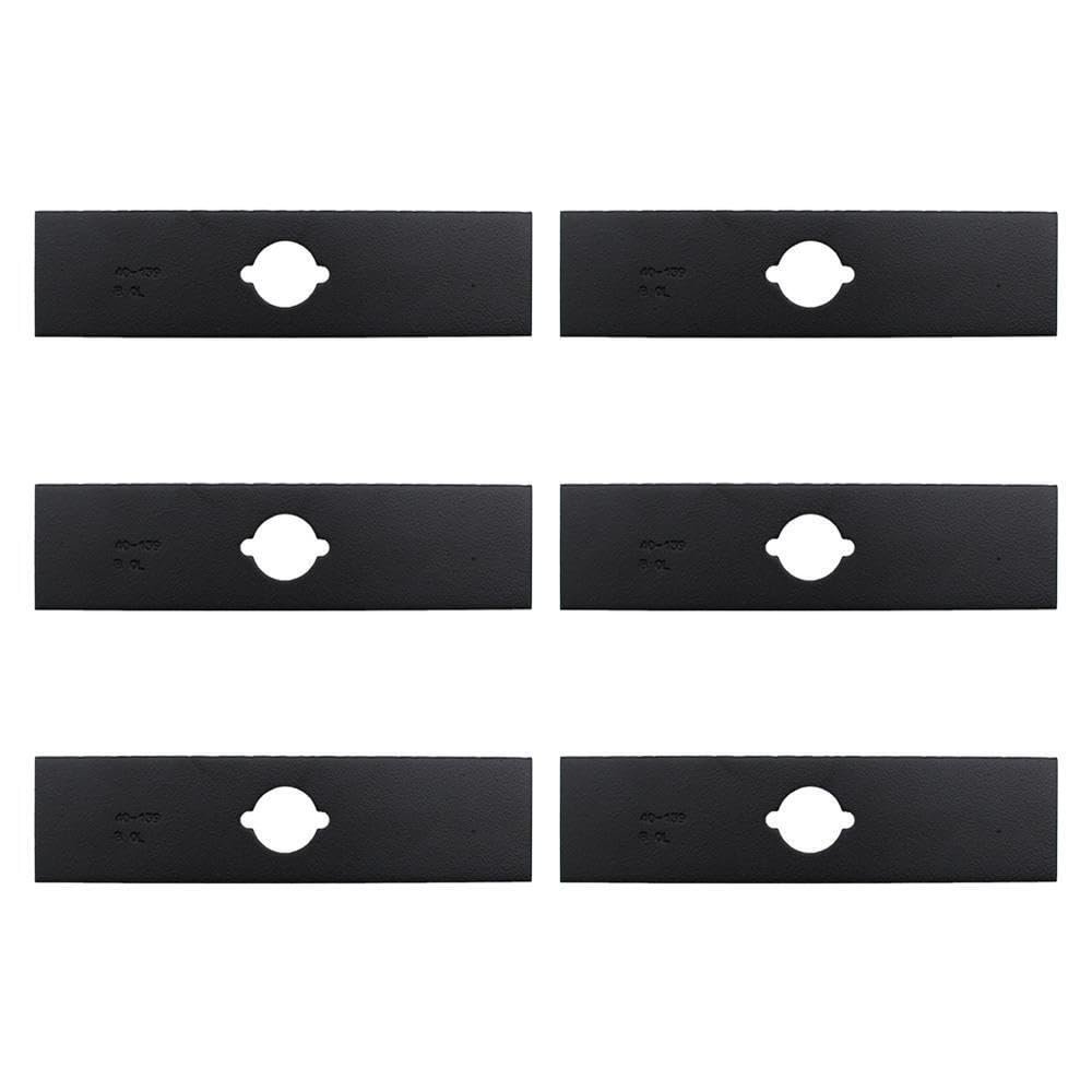 13940 Qty 6: 8" x 2" x 0.125" x 1" Edger Blade Fits Universal Products