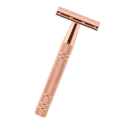 OUNONA Manual Shaving Razor for Men Double Edge Razor Metal Beard Grooming Tool Ergonomic Handle for Comfortable Shaves