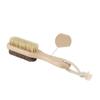 CTIRCHIU Double-Sided Pumice Stone Foot Scraper Brush Set 2 Pcs Pig Bristle Callus Remover for Pedicure Dead Skin Exfoliation Tool for Men and Women for Home Foot Care view 1