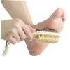 CTIRCHIU Double-Sided Pumice Stone Foot Scraper Brush Set 2 Pcs Pig Bristle Callus Remover for Pedicure Dead Skin Exfoliation Tool for Men and Women for Home Foot Care view 2