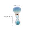 HONMEET 2pcs Beauty Tools Nail Dust Brush Makeup Brush Cleaner for Dip Powder Blush view 2