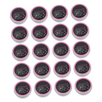 CALLARON 20pcs Makeup Brush Cleaner Sponge Travel Case Quick Removal Tool for Women for Home and Travel Use for Makeup Application
