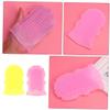 DEARMAMY Double-Sided Exfoliating Bath Gloves 2-Pack Shower Mitts for Men and Women Deep Cleaning Scrubbing Mitts for Body Exfoliation and Skin Care Random Color view 3