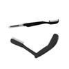 OATIPHO 2pcs Foldable Stainless Steel Eyebrow Comb Set Handle Eyebrow Grooming Tool for Makeup Travel-Friendly Design view 3