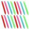 LOLIPPYY 60pcs Medium Spiral Curling Perm Rods for Long Hair Replaceable Hair Perm Sticks No Heat Curlers for DIY Hairdressing Styling Random Color view 1