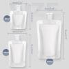 15PCS 0Portable Travel Fluid Makeup Packing Bag Travel Size, 2025 Portable Pouches for Toiletries, Refillable Travels Accessories for Shampoo Conditioner Lotion Soap Liquids (30PCS) view 2