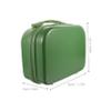 Vaguelly Makeup Bag Organizer Travel Containers Hard Makeup Case Toiletry Bag for Women view 2