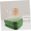 Vaguelly Makeup Bag Organizer Travel Containers Hard Makeup Case Toiletry Bag for Women view 3