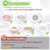 200 Sheets Nail Dust Collector Filter Paper Compatible with MelodySusie view 3