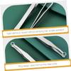 VALICLUD Stainless Steel Nose Hair Trimmer Tweezers for Men Rounded Tip Comfortable to Hold Universal Nose Hair Removal Tool Precision Grooming view 4