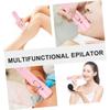 NIYANGLE USB Rechargeable Hair Removal Machine for Women  Eyebrow Shaping Nose Hair Trimmer Shaver  Waterproof Portable for Sensitive Skin view 3