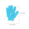 OSOLADY 8pcs Exfoliating Bath Gloves for Deep Cleaning of Shower Scrubbers Dead Skin Removal Mitts for Body Legs and Feet Comfortable and Design view 2
