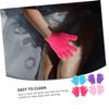 OSOLADY 8pcs Exfoliating Bath Gloves for Deep Cleaning of Shower Scrubbers Dead Skin Removal Mitts for Body Legs and Feet Comfortable and Design view 4