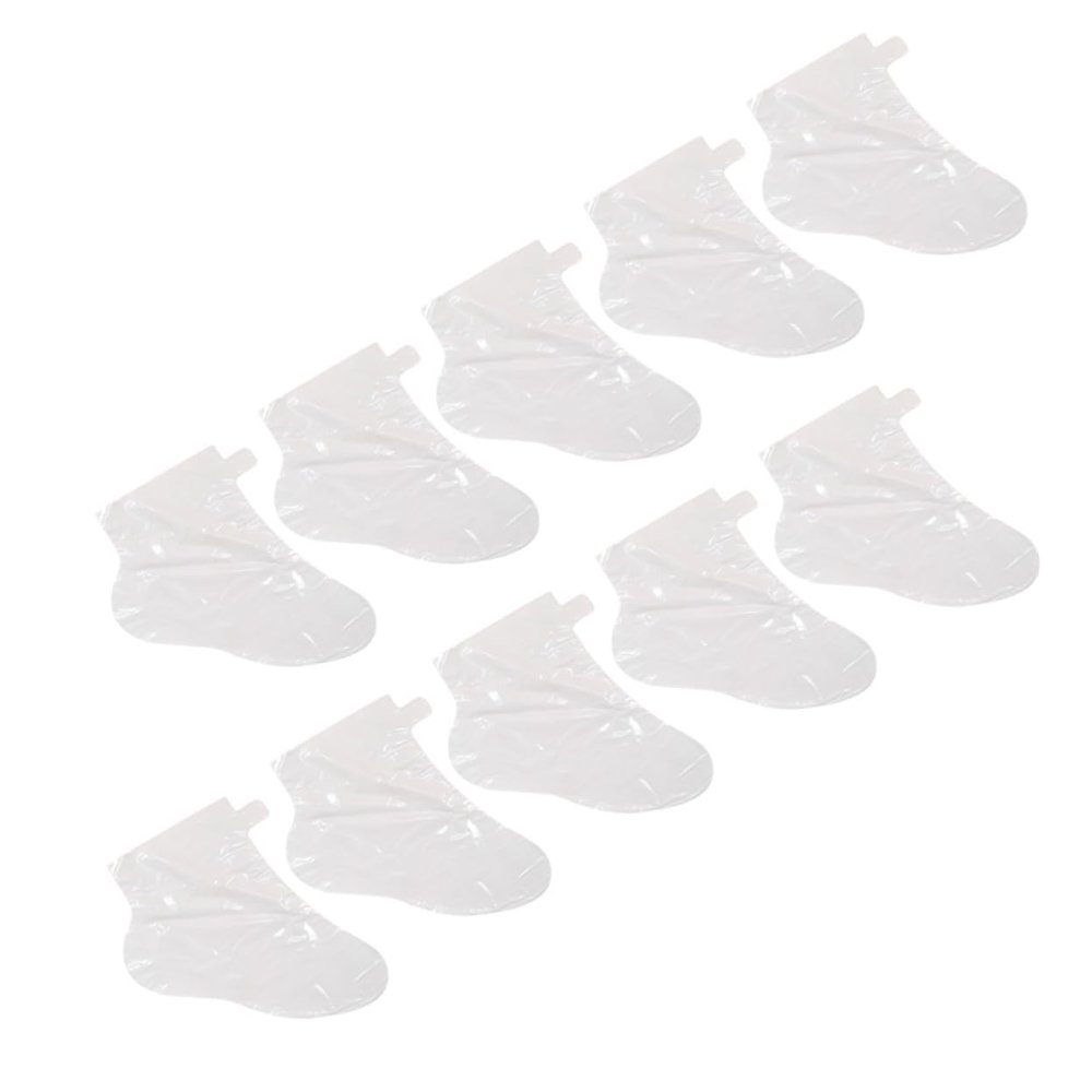 Ipetboom 50pcs Foot Covers Extra Thick Moisturizing Therapy Socks for and Pedicure Treatments - Foot Protector Bags