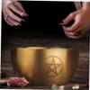 COLLBATH Stainless Steel Shaving Bowl for Men and Stylish Soap Cup Household Shaving Equipment with Design present for Grooming Enthusiasts and Functional view 3