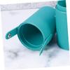 DEARMAMY Makeup Brush Holder PU Leather Organizer Case Travel Friendly Cosmetic Storage Bucket for Brushes Tools Capacity Compact Design view 2