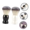 NIYANGLE 2pcs Manual Shaving Brushes Soft Bristles for Beard Grooming for Barber Shops and Home Use and Design view 4
