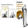 EBEWANLI Ingrown Toenail Clippers, Pointed Stainless Steel Nail Clippers for Hangnail or Ingrown Toenails Removal, Slant Blade Ingrown Toenail Tool for Feet, Almond Nail Clippers for Acrylic Nail Tips view 2
