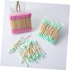 Outanaya 1000 Pcs Double-Headed Spiral Disposable Cotton Swabs for Ear Cleaning Makeup Application and Precision Tasks Versatile Cleaning Sticks Random Color view 4