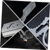OSOLADY Manual Hair Beard Shaving Razor Holder Oil Head Carving Facial Trimming Screw Fixed Cutter Head view 2