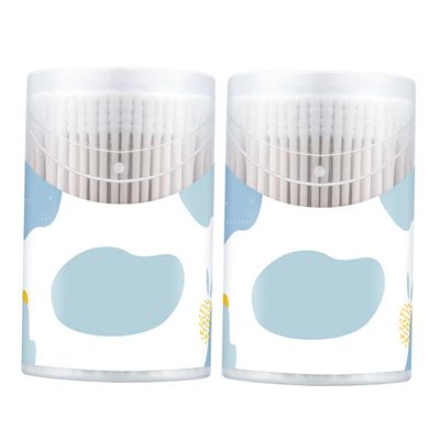 CTIRCHIU 400pcs Nursery Must Haves of Double-ended Cotton Swabs Soft Cotton Sticks for Ear Nose Cleaning Personal Projects
