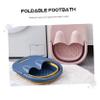 Beaupretty Folding Foot Soak Bucket Lid Portable Foot Bath Basin for Home and Travel Adjustable Size for Boys and Girls and Adults view 3