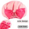 2PCS Genergy Jumbo XL Shower Cap for Braids Reusable and Waterproof Shower Cap, Super Extra Large for Thick, Long, Big Hair, Dual and Adjustable, Washable Bath Hat with Dreadlocks view 4