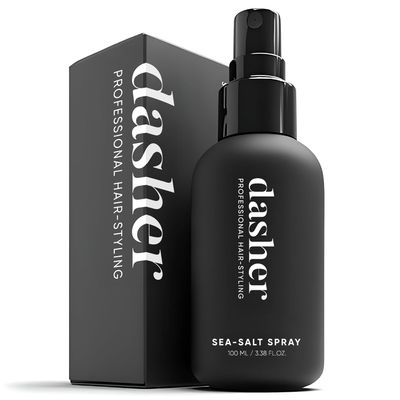 Dasher Sea Salt Spray (100 ML) Hair Volume, Texture, Smooth Hair With Bhringraj, Vitamin E - Hair Styling, Pack of 1
