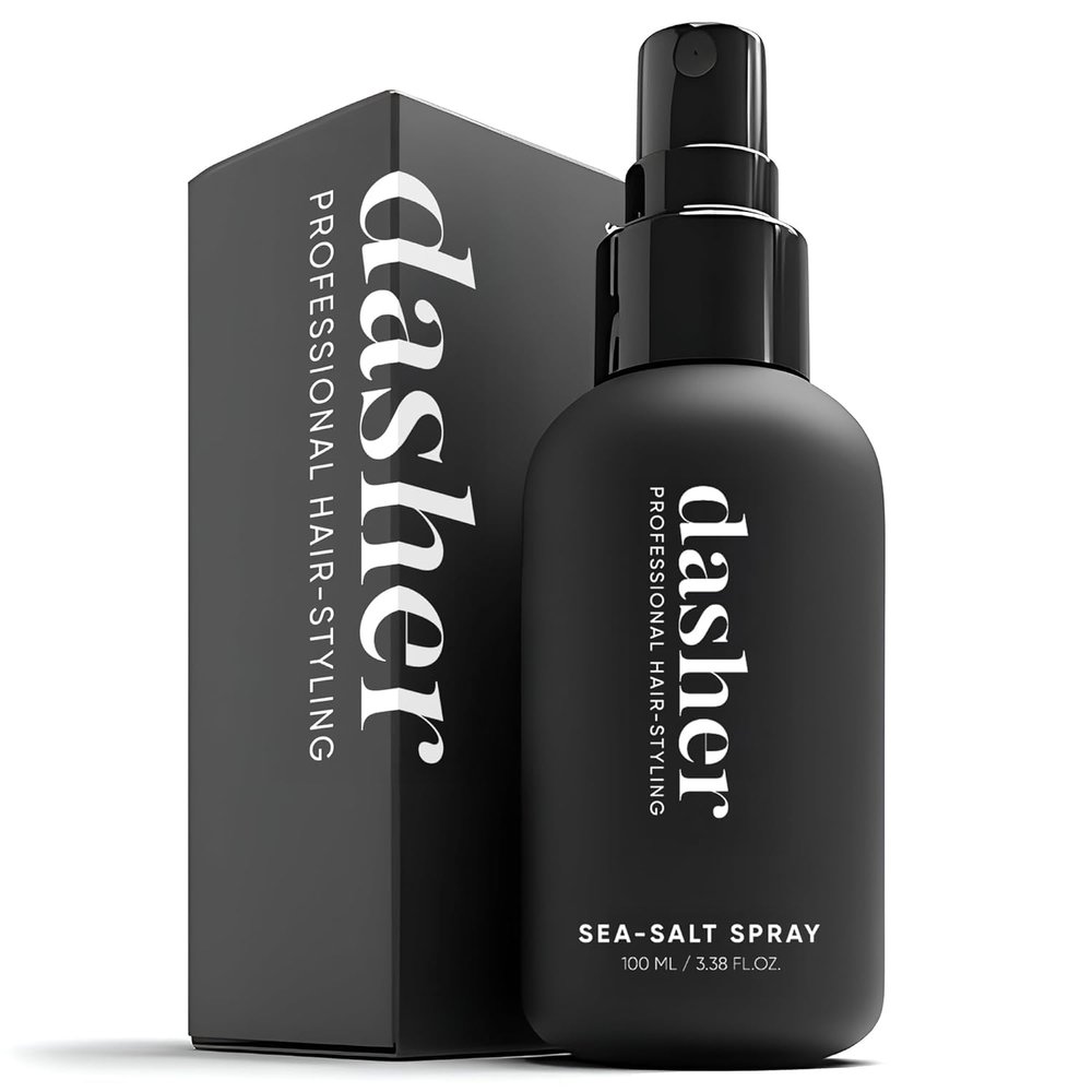 Dasher Sea Salt Spray (100 ML) Hair Volume, Texture, Smooth Hair With Bhringraj, Vitamin E - Hair Styling, Pack of 1