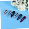 OSOLADY 10Pcs Metal Bobby Pins Hair Accessories for Women and Handmade Wrapped Cloth Barrettes Mixed Colors for Everyday Use and Special Occasions view 4