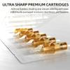 Ackbun 50Pcs Assorted Tattoo Needles #10 5Pcs each of 5RL, 7RL, 9RL, 11RL, 5RS, 9RS, 15RM, 21RM, 15M1, 21M1 Mixed Size Disposable Tattoo Cartridge Needle Pro Sterilization and Safety for Tattoo Pen view 4