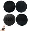 4 Counts Shower and Bath Tool,Exfoliating Body Scrubber Set,Deep Cleansing Gentle Dead Skin Remover for Men & Women Bathroom Gadgets (Black) view 1